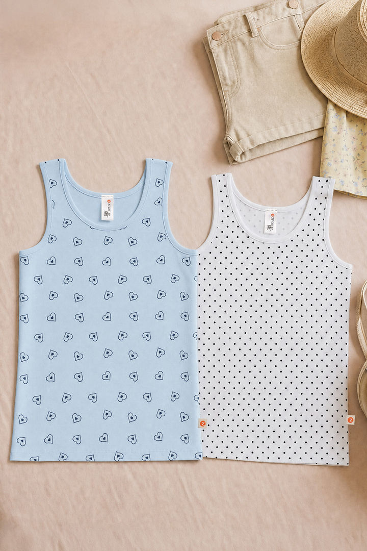 Zivame Girls Tanks (Pack of 2) - Multicolor — image 15